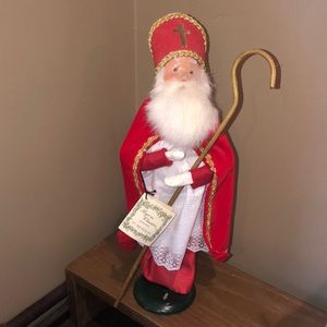 Byers’ Choice ~ Bishop / Pope ~ St Nicholas ~ 1992 ~ The Carolers